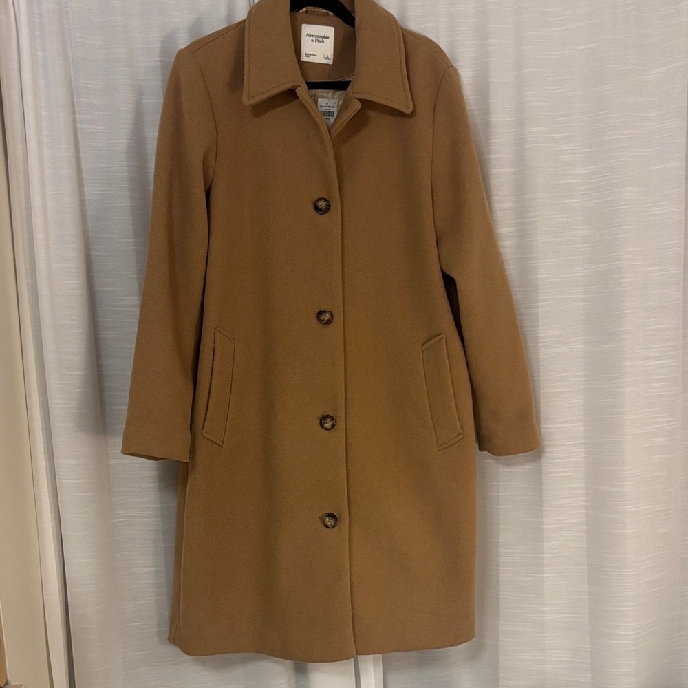 Abercrombie & Fitch Camel Coat